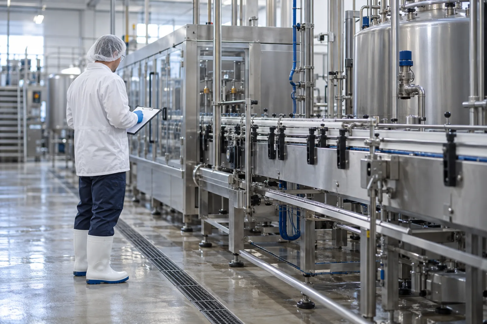 Evaluación profesional de un proceso de limpieza industrial